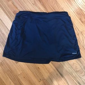Blue tennis skirt